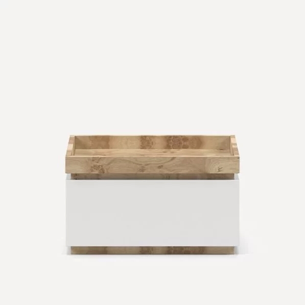 Mesita Doko 1 cajón y bandeja 62cm