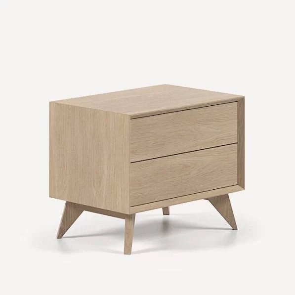 Mesita Alchi 2 cajón 62cm