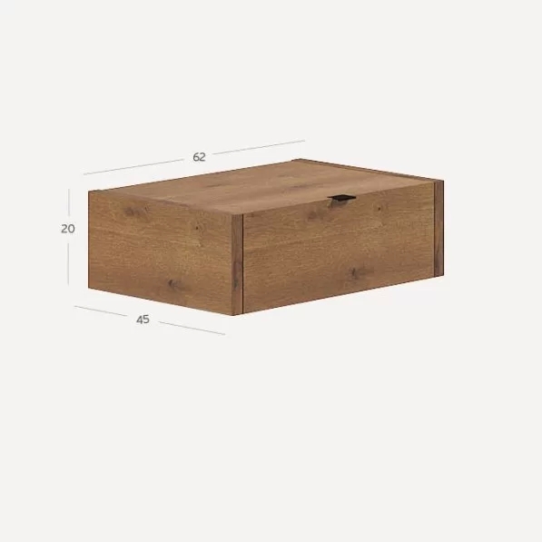 Mesita Saga 1 cajón  62cm