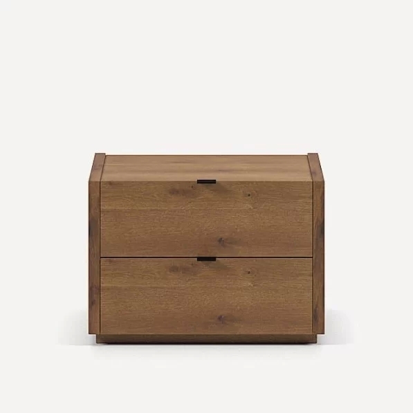 Mesita Saga 2 cajón  62cm