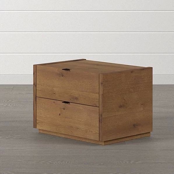 Mesita Saga 2 cajón  62cm