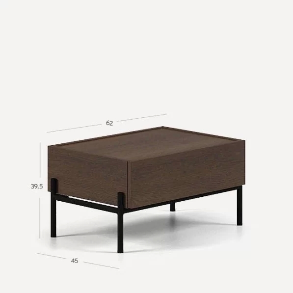 Mesita New Doko 1 cajón 62cm