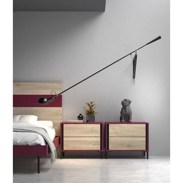 Mesita Doria 1 cajón 65cm
