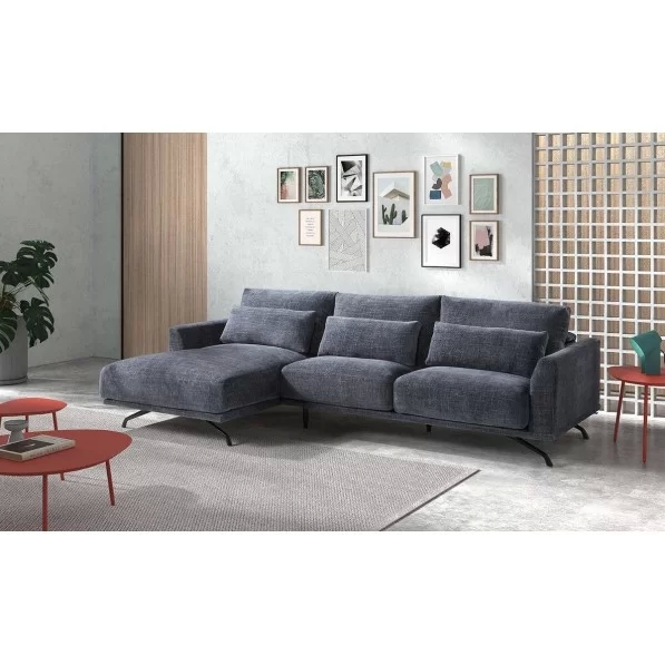 Sofá Koppola 3 plazas chaise longue izq.