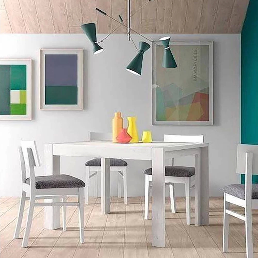 Mesa Trazos 140cm extensible