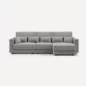 Sofá BCN Plus chaise longue dch. Sofá BCN Plus chaise longue dch.