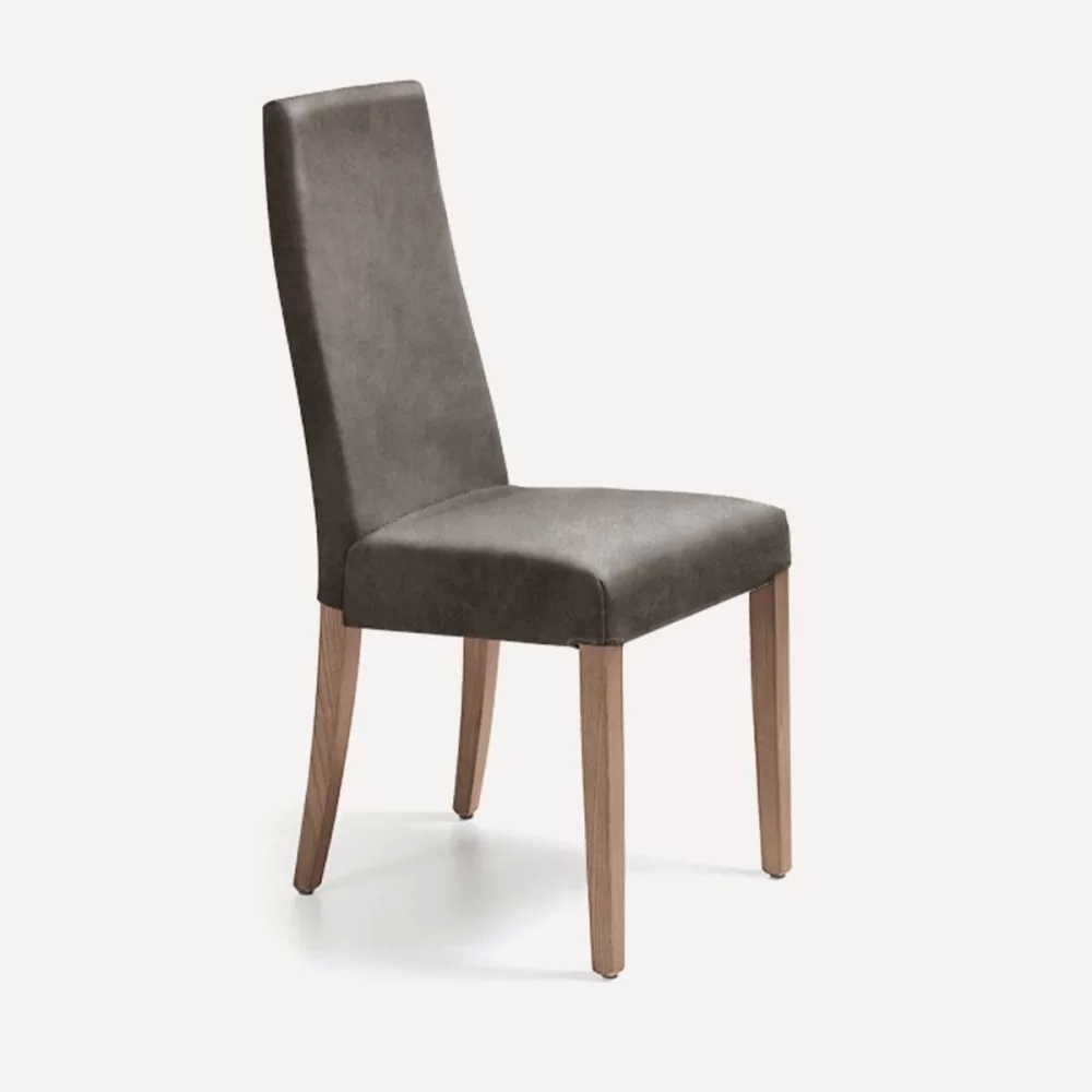 Silla Cuba pata Nogal claro
