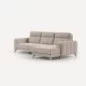 Sofá Margot 2 relax eléct. chaise longue dch. Sofá Margot 2 relax eléct. chaise longue dch.
