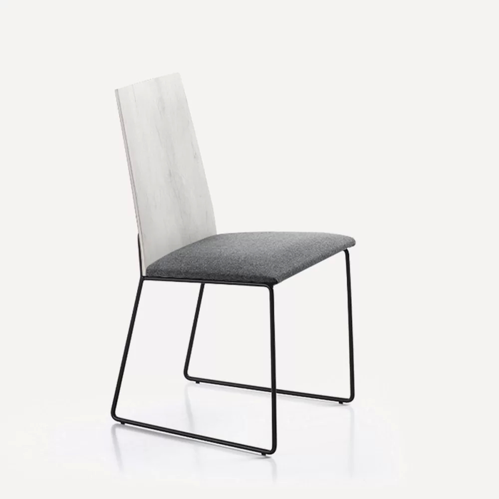 Silla Mantua Roble Rustic Grey