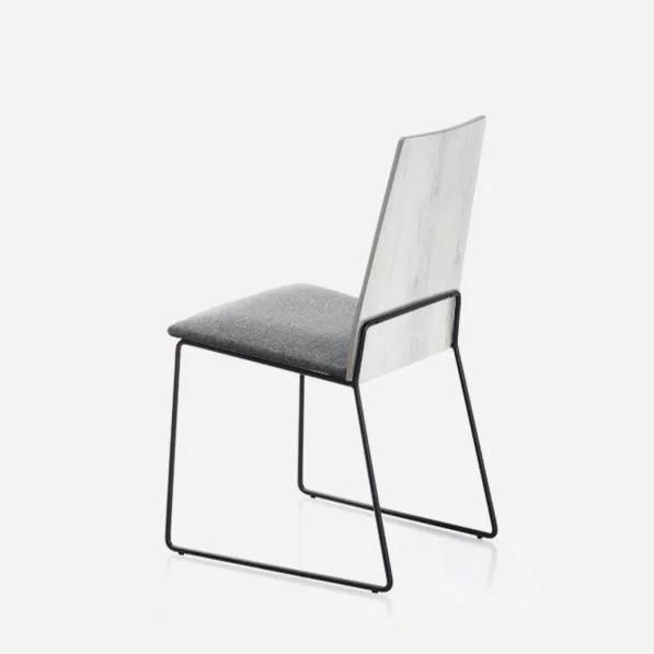 Silla Mantua Roble Rustic Grey