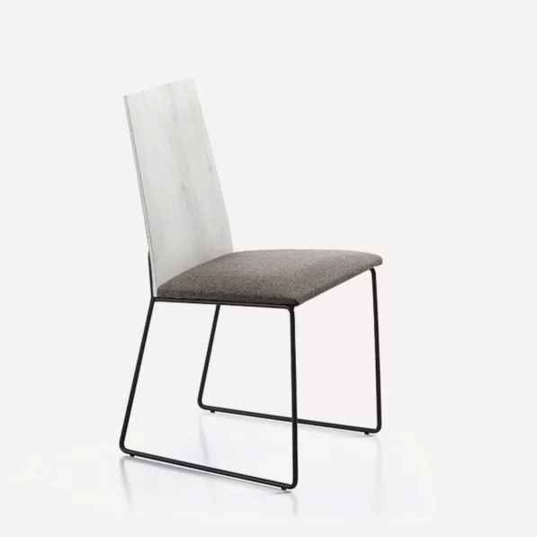 Silla Mantua Roble Rustic Grey