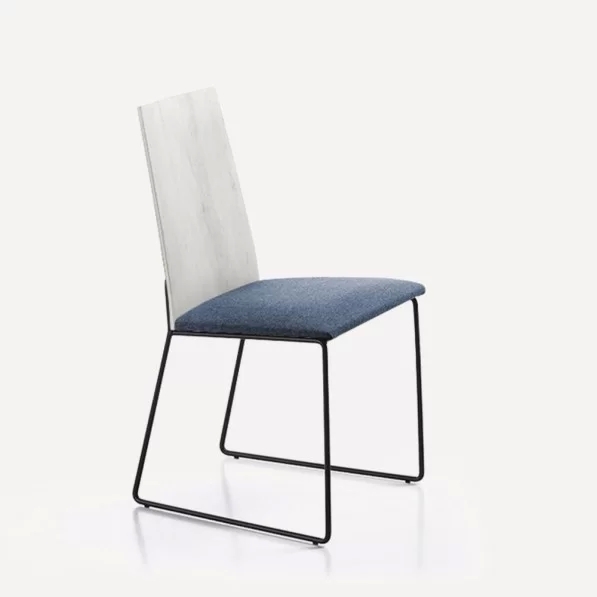 Silla Mantua Roble Rustic Grey