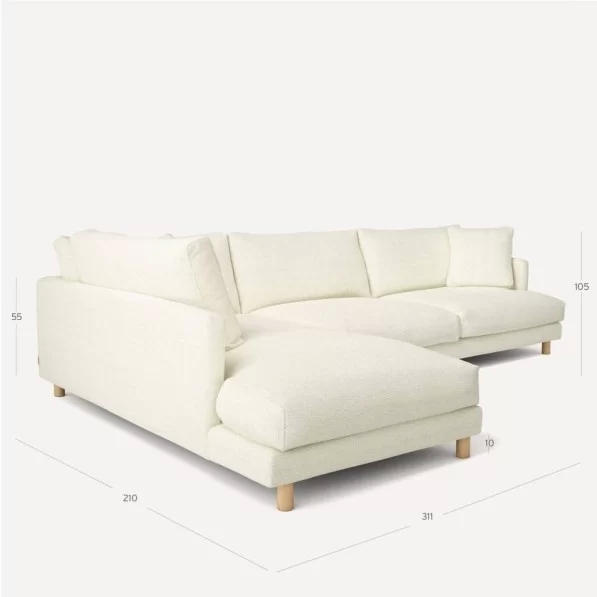 Sofá Baster Chaiselongue izq