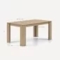 Mesa Athos 160cm extensible Mesa Athos 160cm extensible