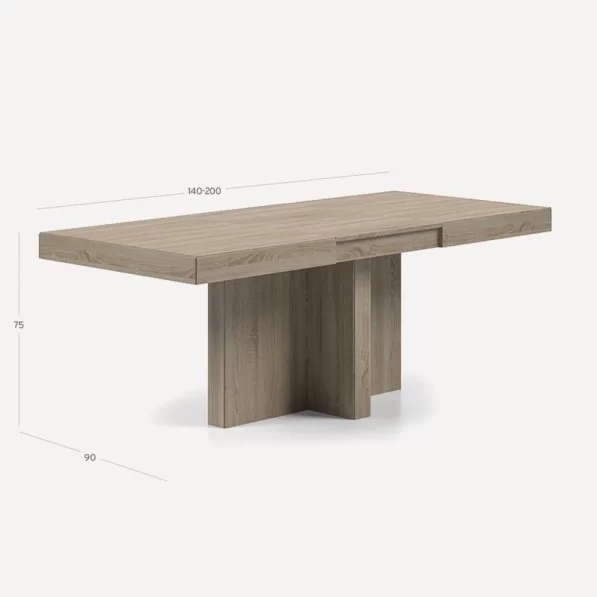 Mesa Tour 140cm extensible