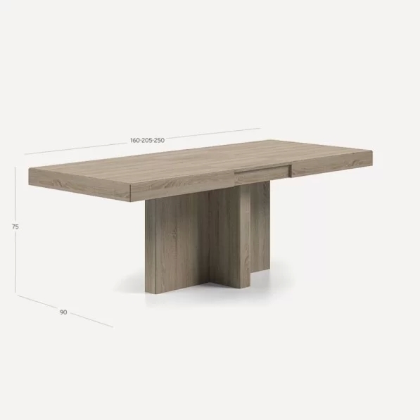 Mesa Tour 160cm extensible