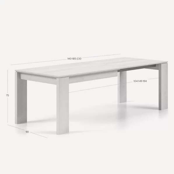 Mesa Latin 140cm extensible