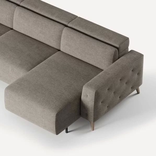 Sofà Amber Chaise longue dre.