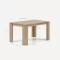 Mesa Athos 140cm extensible Mesa Athos 140cm extensible
