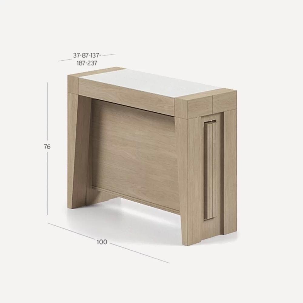Consola Rodas 100cm extensible