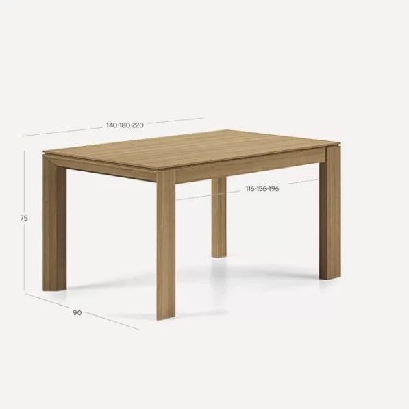 Mesa Bea 140cm extensible