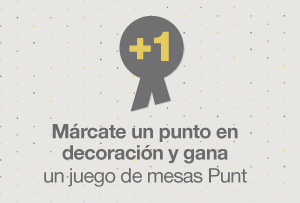 Punt2 mini ¡Concurso! Márcate un punto en decoración y llévate un juego de tres mesas Punt valoradas en 221€