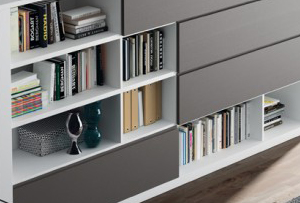 libreria-mini Cómo organizar los libros de una manera práctica y decorativa