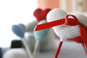 corazonpalo Decoración con corazones. San Valentín entra en tu casa