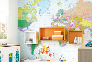 Decorar con mapas las habitaciones infantiles ¿Exploramos?