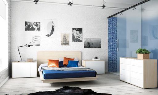 Muebles para ordenar en el dormitorio. Cómoda de la colección Pasión de Kibuc.