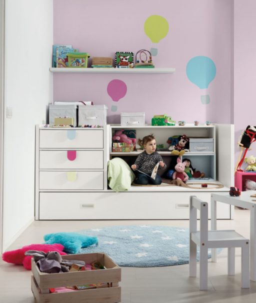 Trucos para diseñar una habitación infantil. Convertible de la colección Kids
