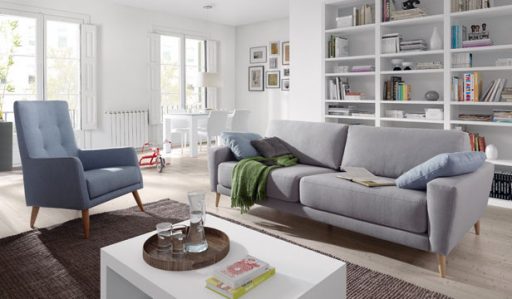 Ideas para decorar con butacas. Butaca Ancora de estilo nórdico