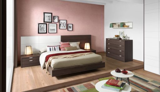 Descubre qué es el color acento. Dormitorio de la colección Nuit