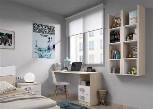 Consejos para diseñar una zona de estudio. Zona de estudio de la colección Niu de Kibuc.