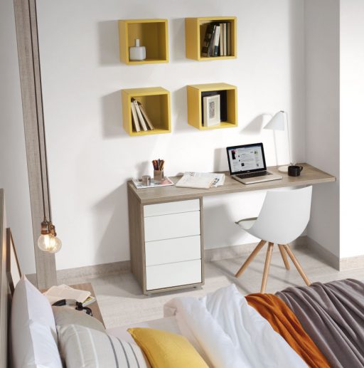 Consejos para decorar una zona de trabajo en casa. Práctica zona de trabajo Nuit.