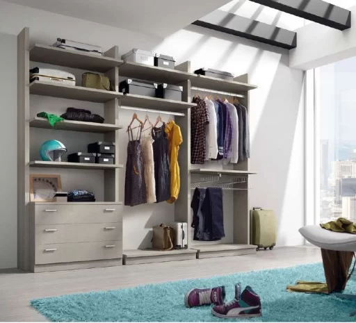 Consejos para conseguir un vestidor de película. Vestidor Astro