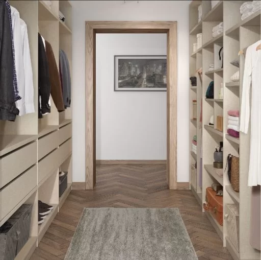 Consejos para conseguir un vestidor de película. Vestidores enfrentados de la colección Box.