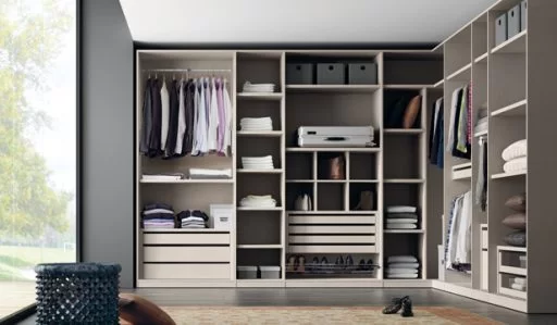 Ideas para organizar el vestidor