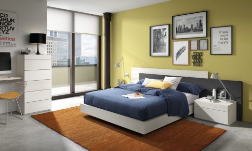 Colores que favorecen el descanso y la armonía en el dormitorio. Dormitorio Nuit