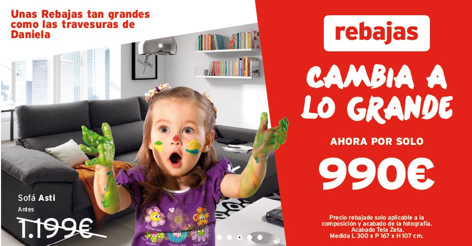 Cambia a lo grande con las rebajas Kibuc