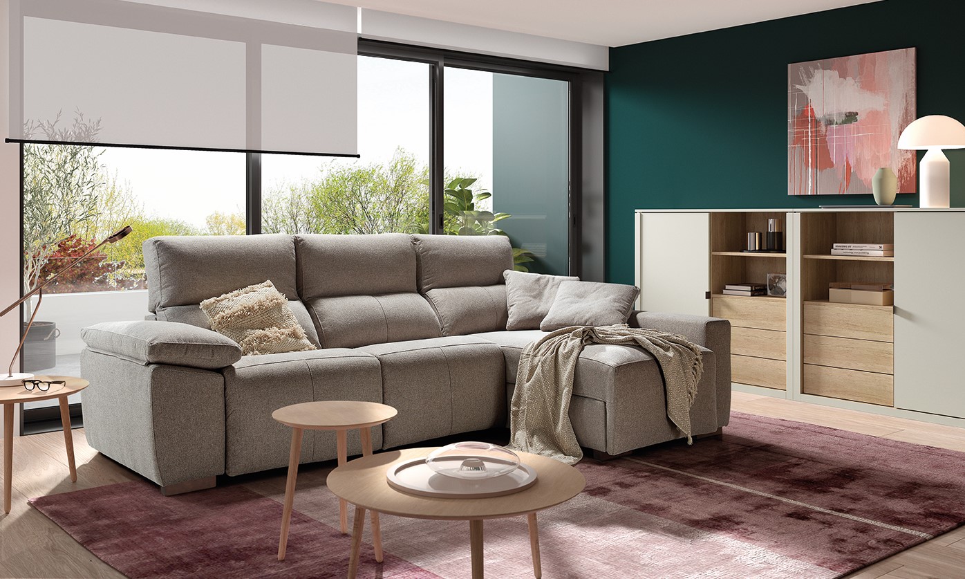 Cómo combinar cojines y paredes para tu sofá gris oscuro KIBUC