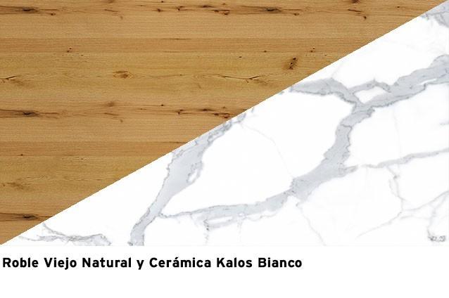 R. Viejo natural + cerámica Kalos Bianco